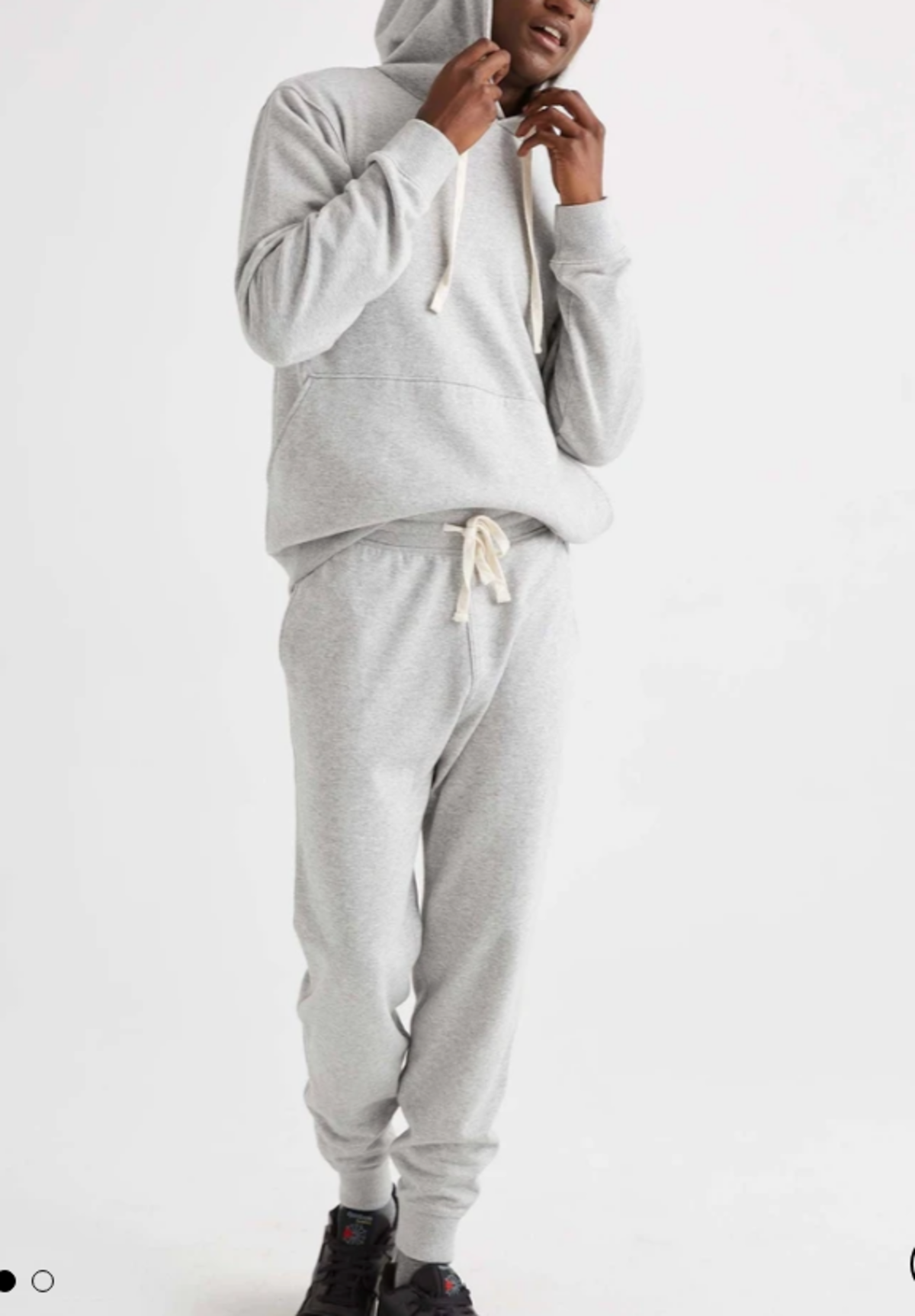 Richer Poorer Jogger - Light Heather Grey - Image 4 of 6