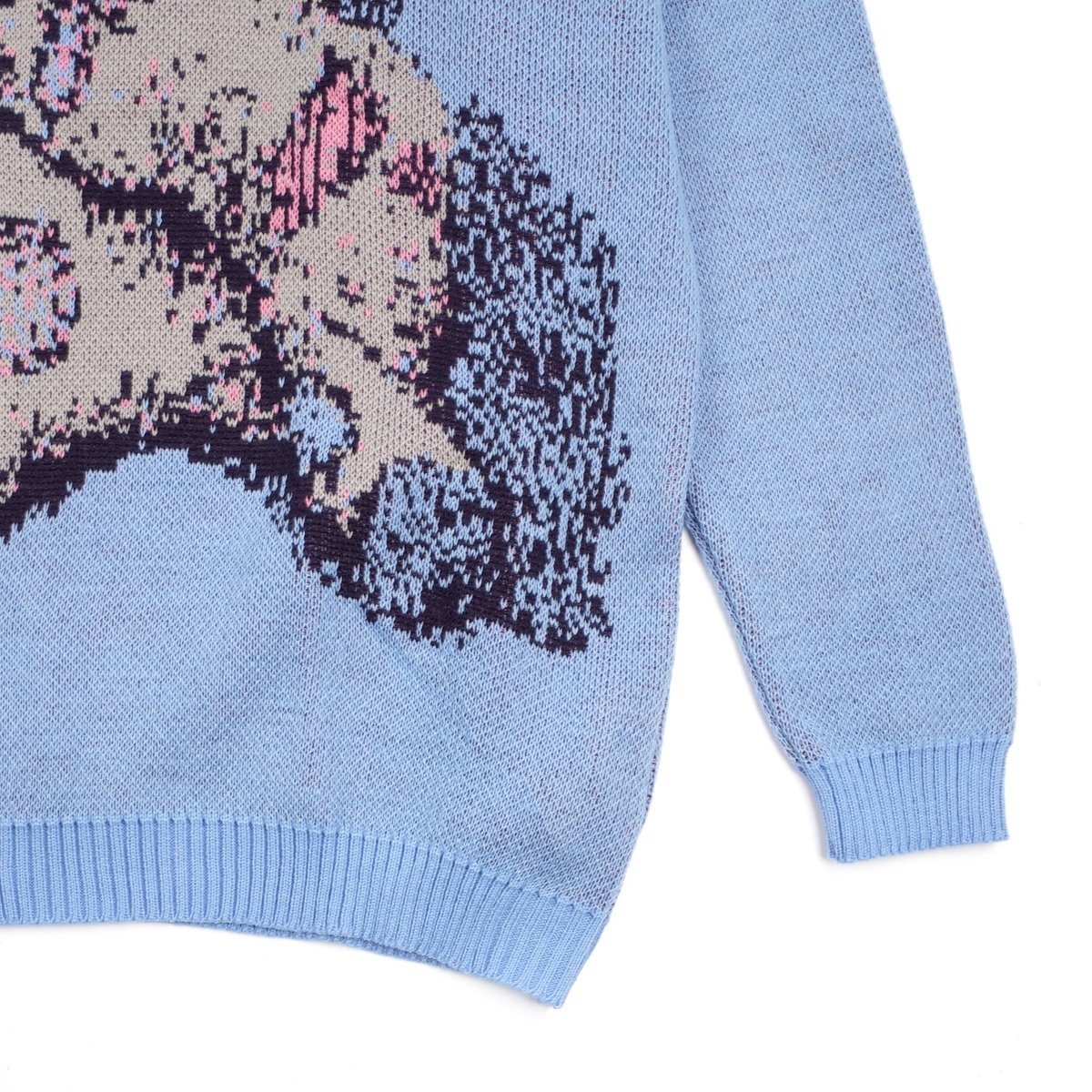 IGGY NYC UNICORNS KNIT SWEATER - BLUE | Garmentory