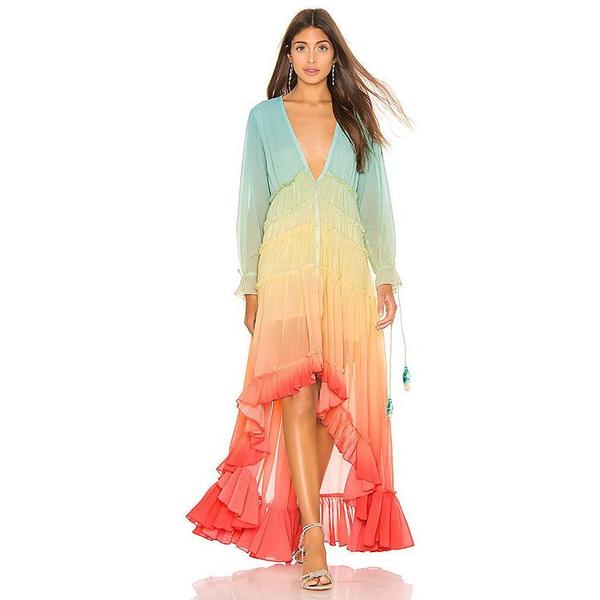 Rococosand Rainbow Long Dress | Garmentory Rococosand Rainbow Long Dress | Garmentory