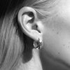 Sophie Buhai Hinged Hoops - Silver - Thumbnail 1