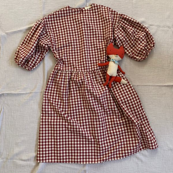 burgundy gingham dress Burgundy Gingham Dress
