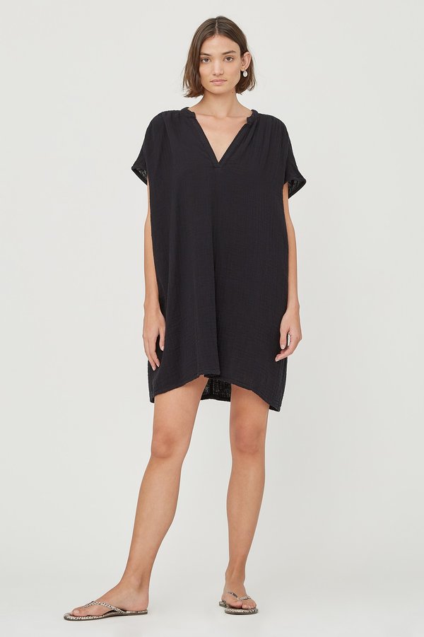 Lacausa Agave Tunic - Tar Lacausa Agave Tunic - Tar