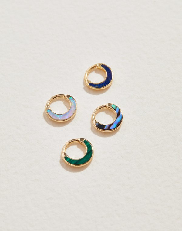 Pamela Love Inlay Clicker - 14K Yellow Gold Pamela Love Inlay Clicker - 14K Yellow Gold