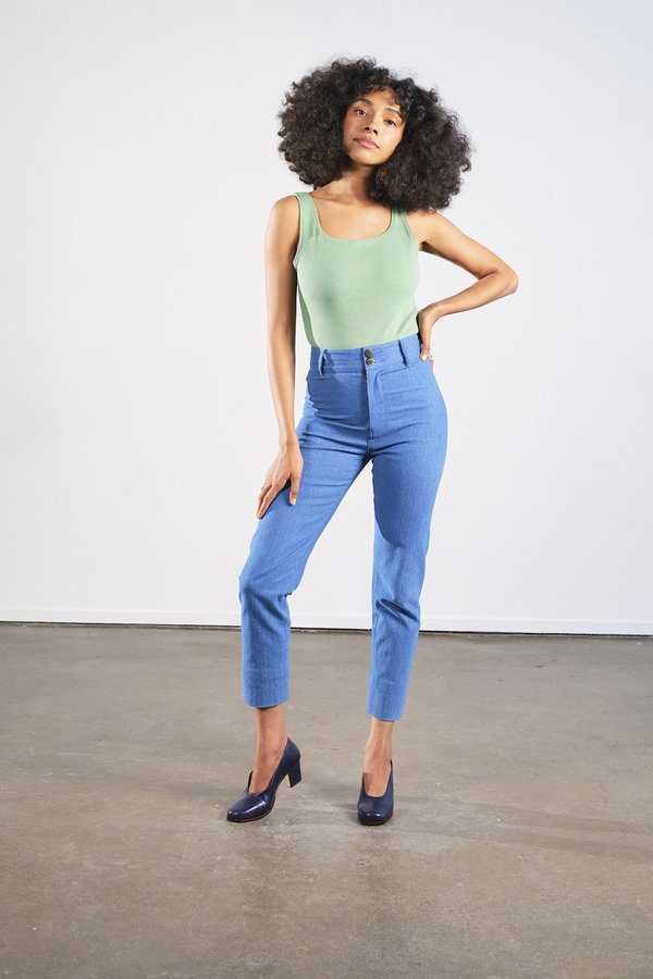 Maria Stanley Luna Pant - Navy Maria Stanley Luna Pant - Navy