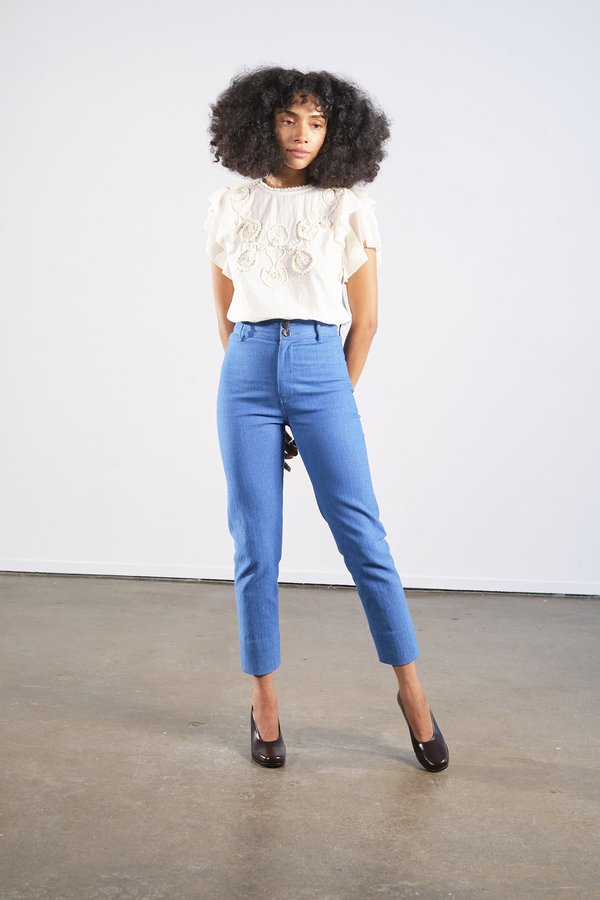 Maria Stanley Luna Pant - Navy Maria Stanley Luna Pant - Navy
