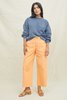 BACK BEAT RAGS Hemp Utility Pants - Tangerine - Thumbnail 2