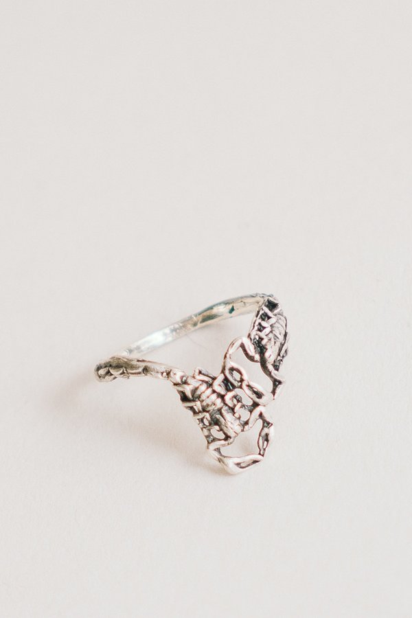 Theeth Scorpion Apex Ring - Silver Theeth Scorpion Apex Ring - Silver