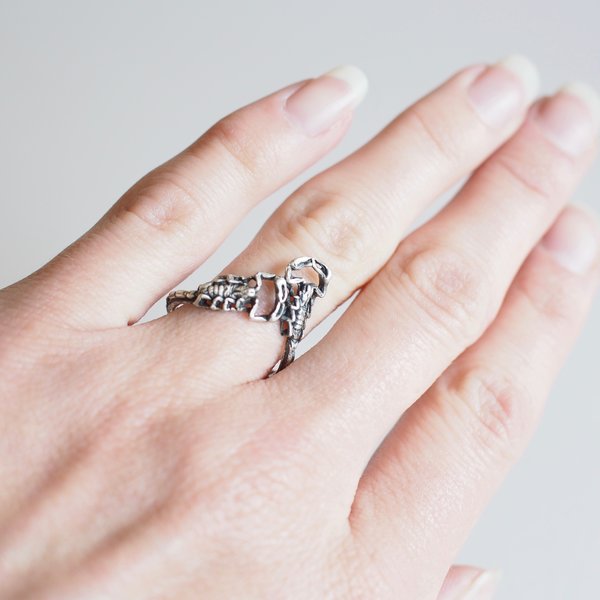 Theeth Scorpion Apex Ring - Silver Theeth Scorpion Apex Ring - Silver