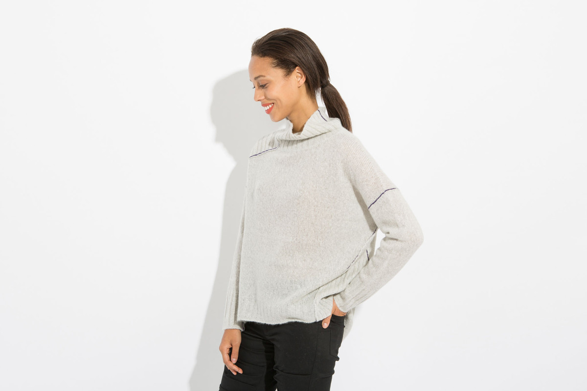 Paychi Guh Cozy Mock Pullover - Image 3 of 5