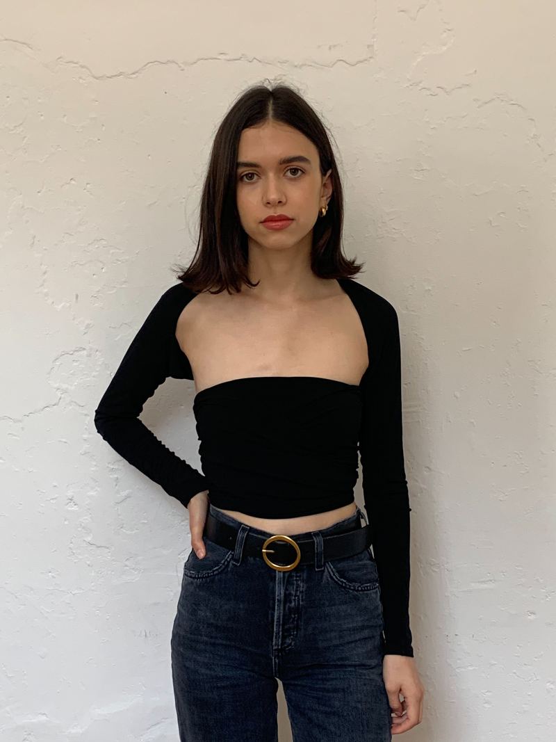 The Great Eros Eros Infinity Tube Top - Black