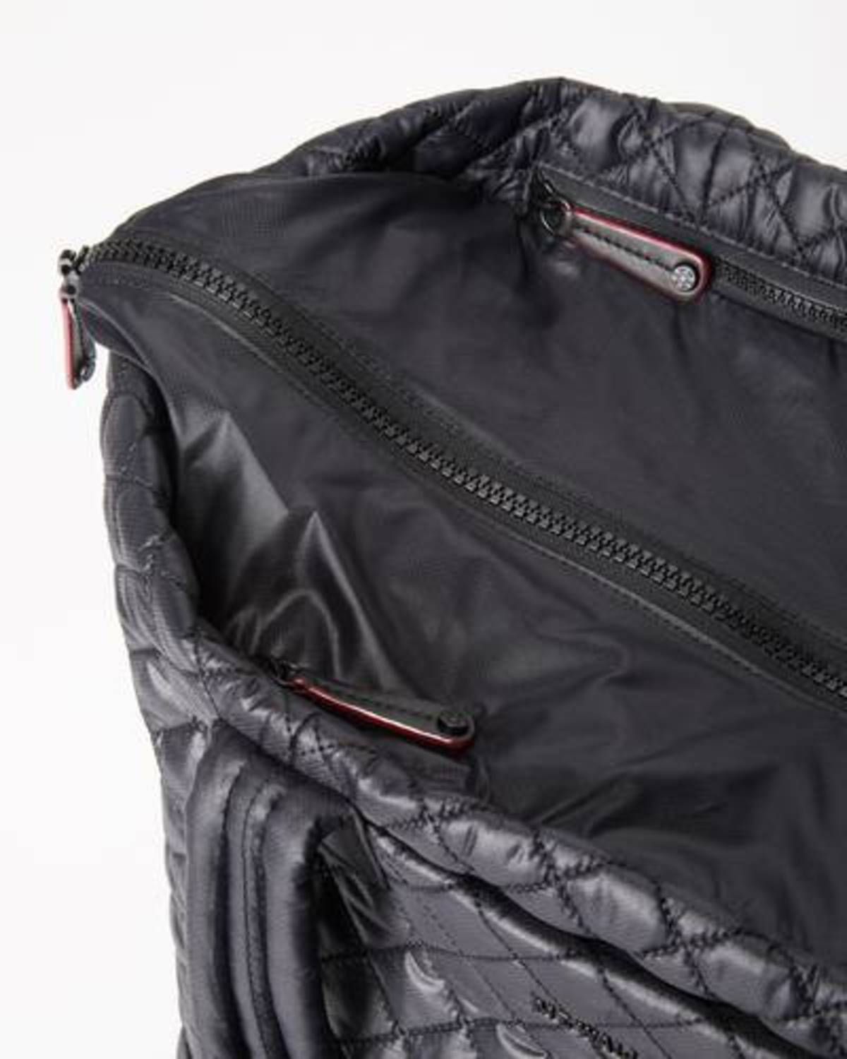 MZ Wallace Large Metro Tote Deluxe - Black - Image 4 of 6