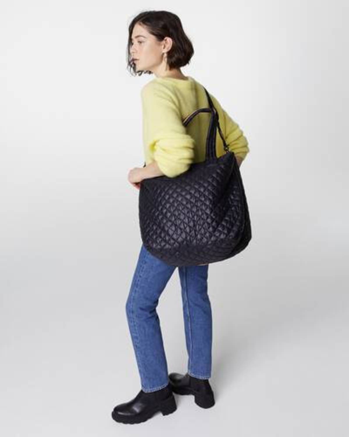 MZ Wallace Large Metro Tote Deluxe - Black - Image 1 of 6