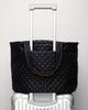 MZ Wallace Large Metro Tote Deluxe - Black - Thumbnail 6