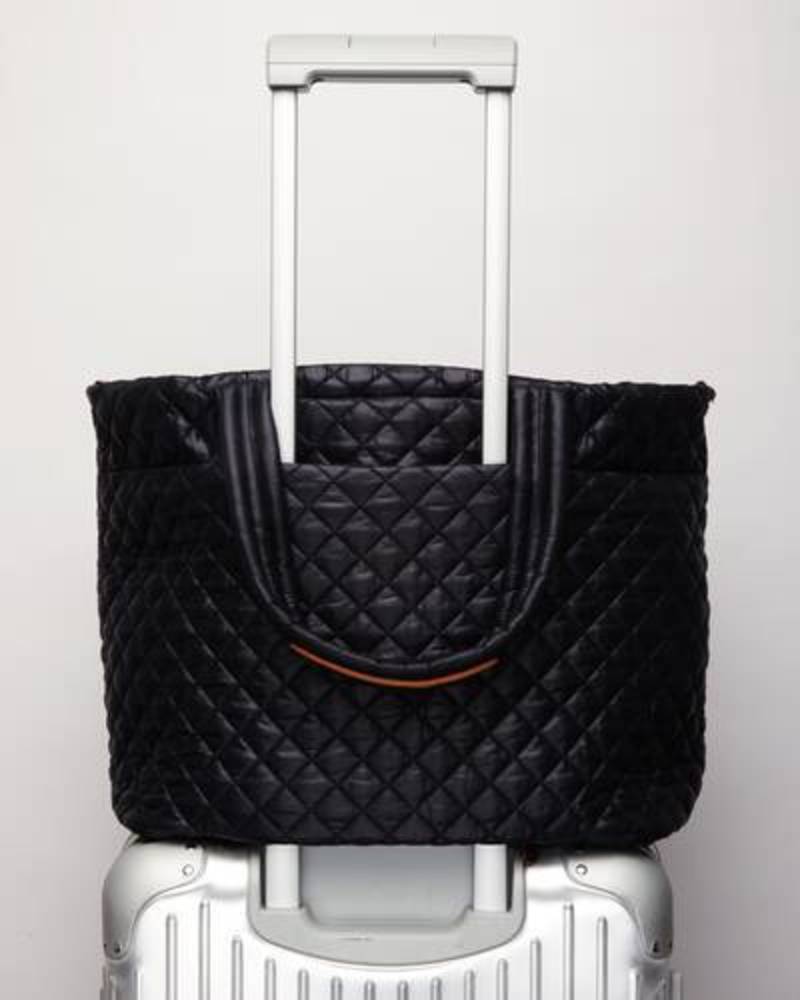 MZ Wallace Large Metro Tote Deluxe - Black