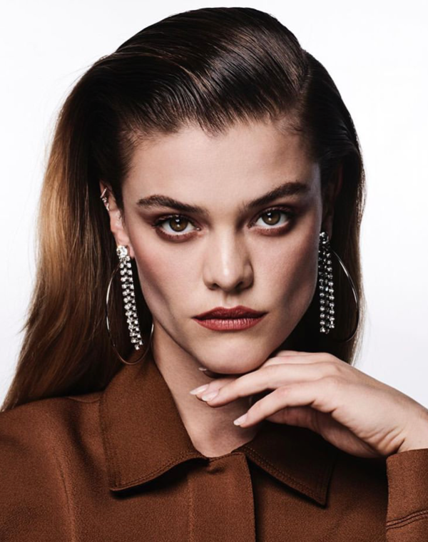 Joomi Lim Large Hoop Earrings with Fringe Crystals - Crystal Joomi Lim Large Hoop Earrings with Fringe Crystals - Crystal