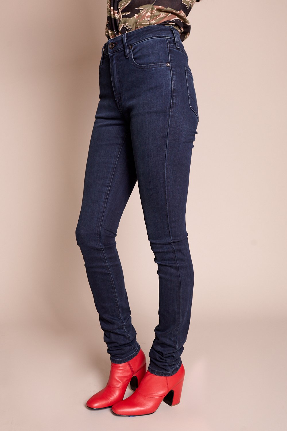 Raleigh Denim Workshop Haywood High Rise Skinny Jean - Canon 