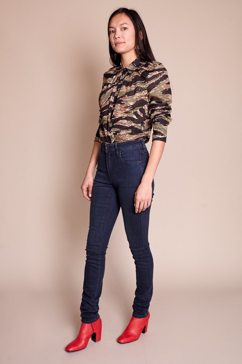 Raleigh Denim Workshop Haywood High Rise Skinny Jean - Canon 