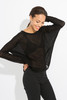 Paychi Guh Sheer Pullover - Black - Thumbnail 3