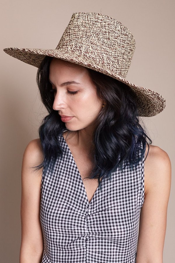 Clyde Pinch Hat - Beige Tan Clyde Pinch Hat - Beige Tan