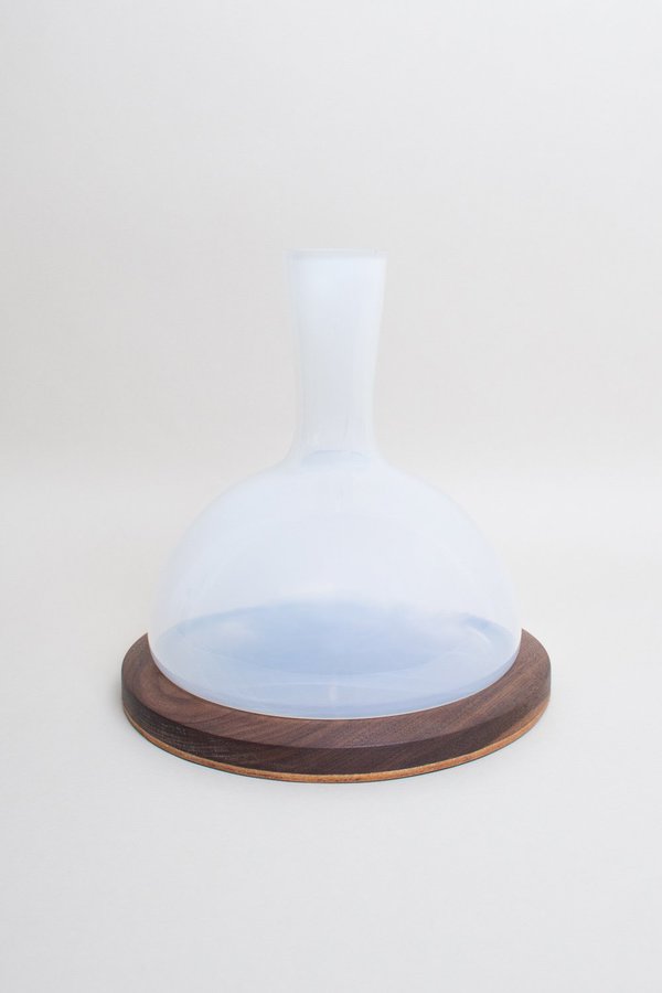 Elijah Leed Pique Vase Short - Opaline Elijah Leed Pique Vase Short - Opaline