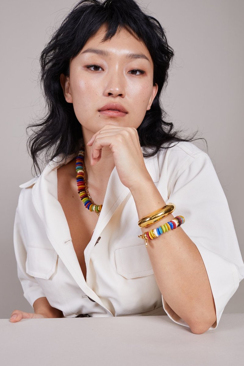 Lizzie Fortunato Ridge Cuff Gold Plated Brass Garmentory