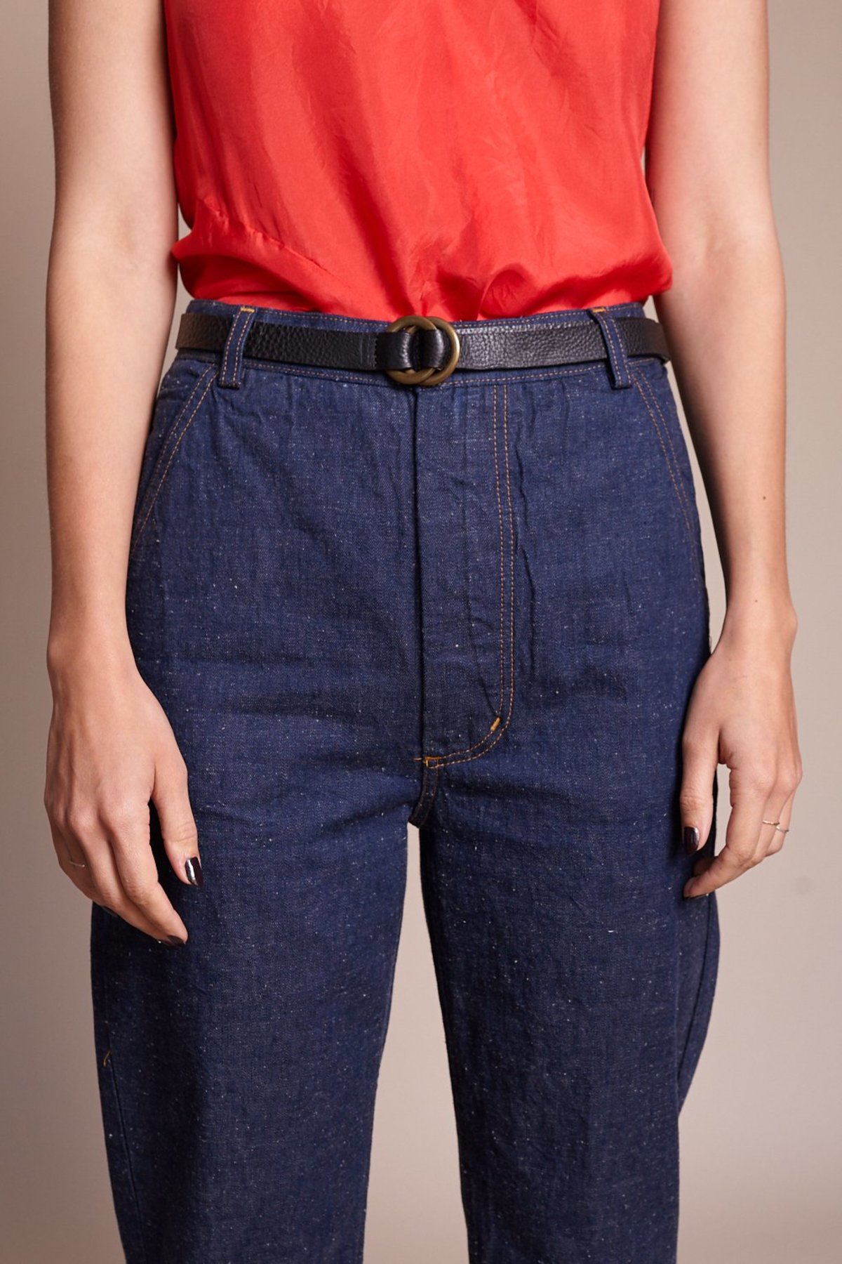 Brave Leather Seki Belt - Black - Image 1 of 3