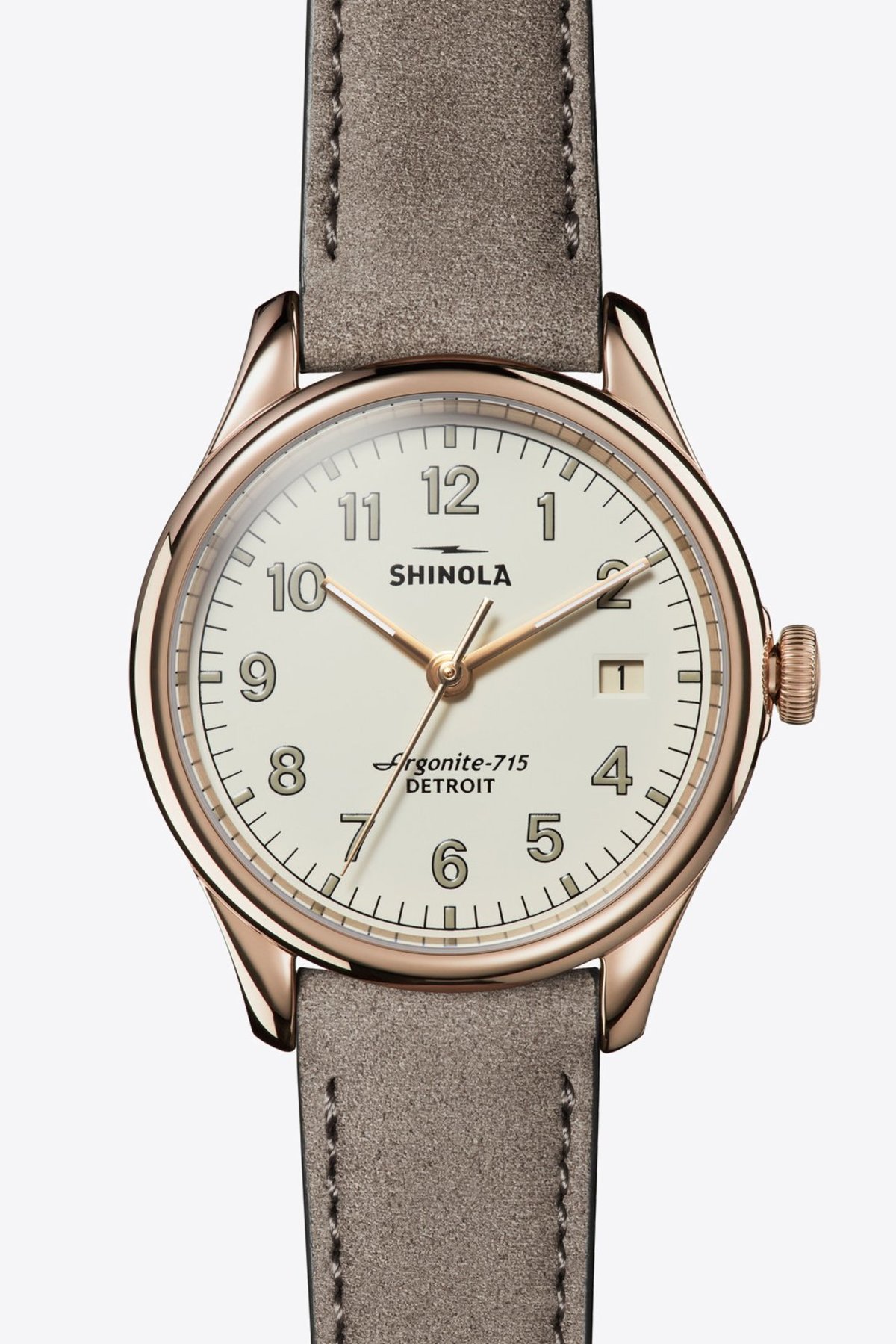 Shinola Vinton 38mm Watch - Heather Gray | Garmentory