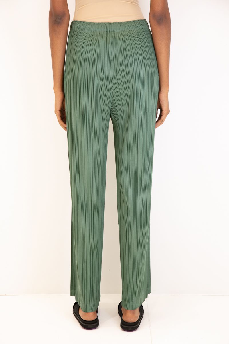 Issey Miyake Pleats Please Wide Leg Pants with Pockets and