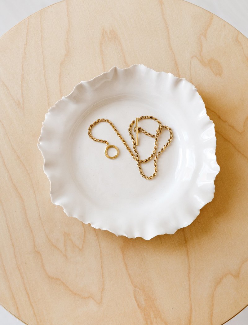 All Blues Rope Bracelet - Gold | Garmentory