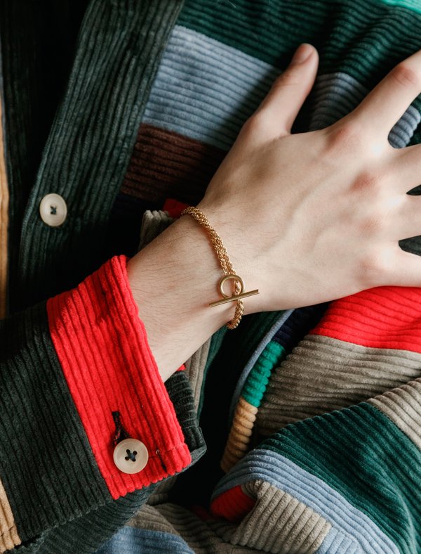 All Blues Rope Bracelet - Gold All Blues Rope Bracelet - Gold