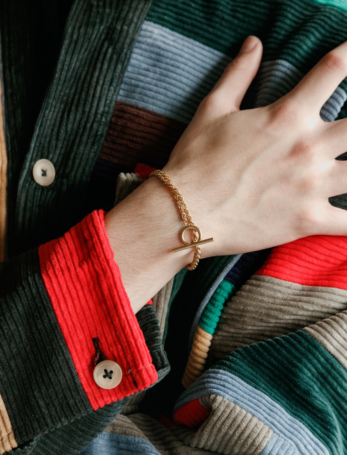 アクセサリー All Blues rope bracelet sizeS All Blues Rope Bracelet - Gold | Garmentory