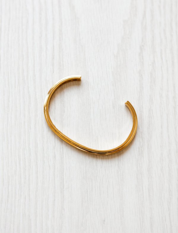 All Blues T-Beam Bracelet - Gold All Blues T-Beam Bracelet - Gold