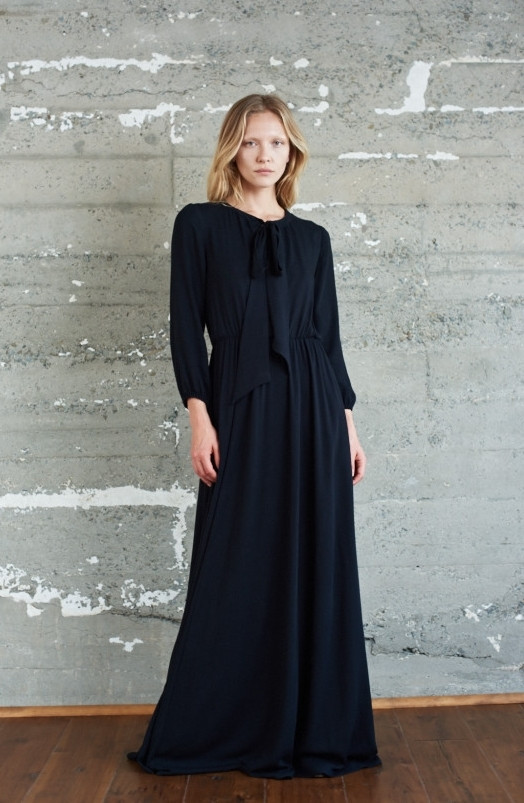 Kamperett Camille Bow Neck Dress Kamperett Camille Bow Neck Dress