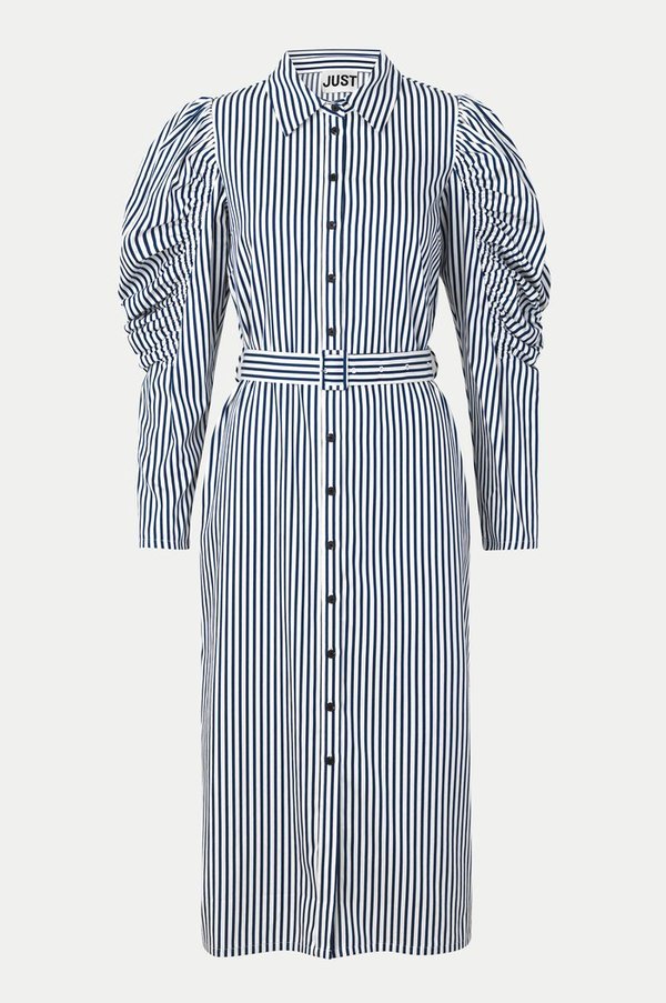 Just Female Sindra Dress - Navy/White