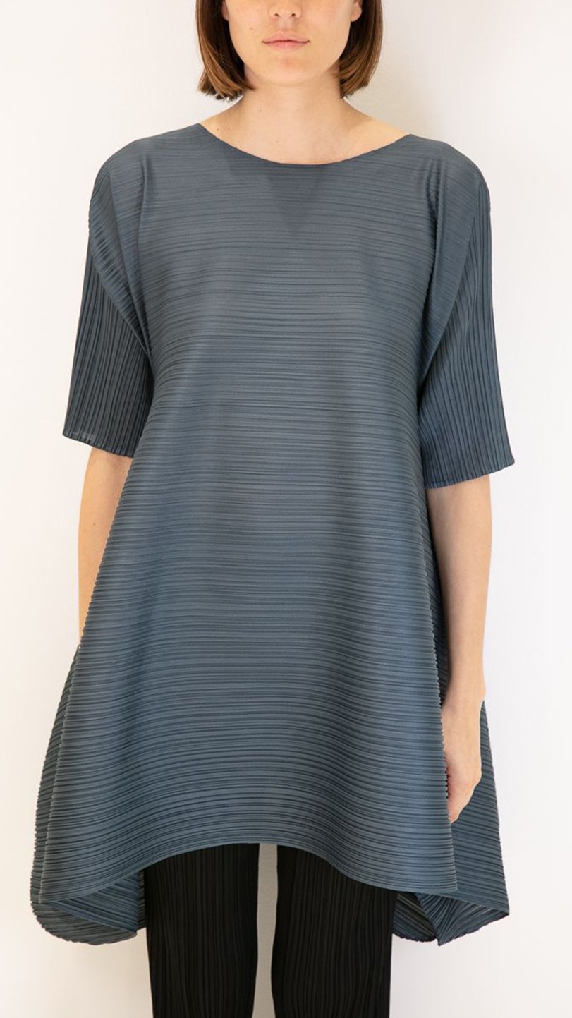 美品★pleats please プルオーバー 襟 裾柄 レース襟 カットソープルオーバー Liala×PG 全2色｜lpg512-1312