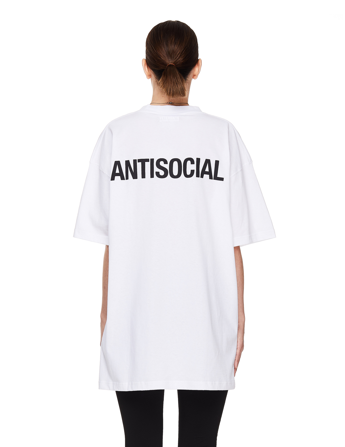 Vetements Cotton T-Shirt - White | Garmentory