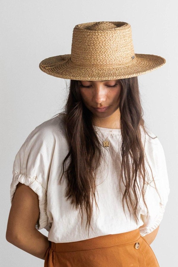 Gigi Pip Sloan Straw Hat | Garmentory display picture 3