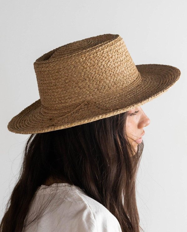 Gigi Pip Sloan Straw Hat | Garmentory display picture 2