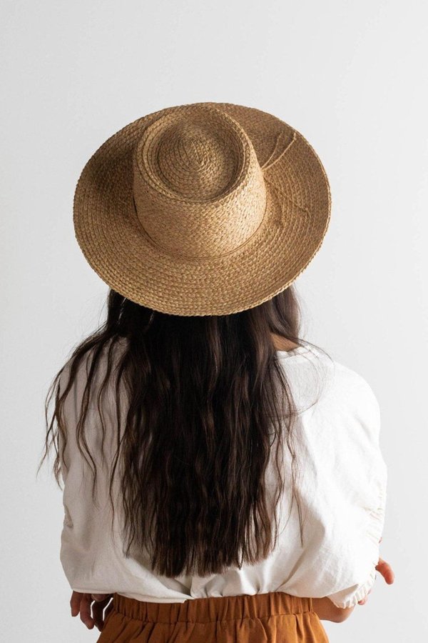 Gigi Pip Sloan Straw Hat | Garmentory display picture 3