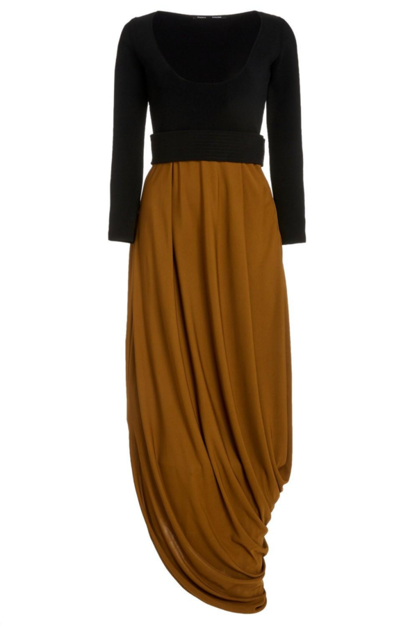 Proenza Schouler Matte Jersey Scoop Neck Dress - Fatigue | Garmentory