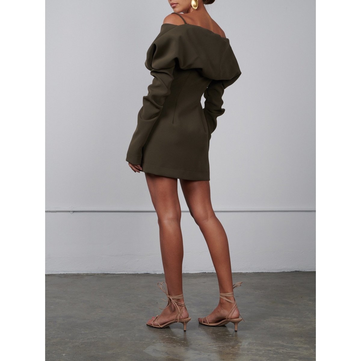 paris georgia fru fru mini dress Paris Georgia Frou Frou Dress