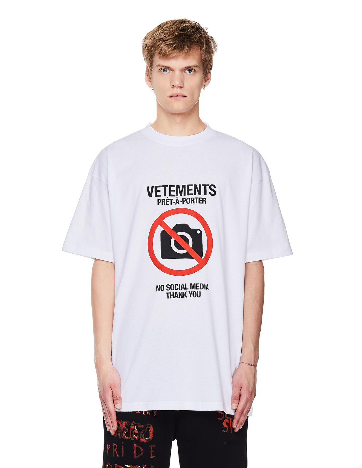 ■写真追加■VETEMENTS NSS’s 2nd Tシャツ □写真追加□VETEMENTS NSS's 2nd Tシャツ