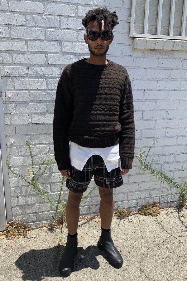 新品 soloist fair isle crew neck sweater. The Soloist. Crew Neck Fair Isle Sweater - Chocolate | Garmentory