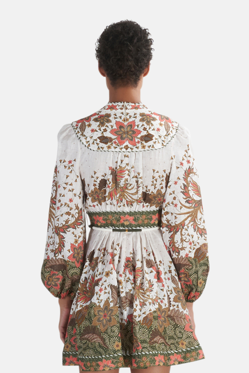 zimmermann empire waist dress Zimmermann Alchemy buttoned sheath dress – Luisa World