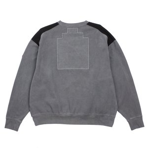 Cav Empt Panel Shoulder Light Crew Neck - Charcoal | Garmentory