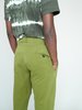 Magill Garment Dyed Pleated Chino - Olive - Thumbnail 6