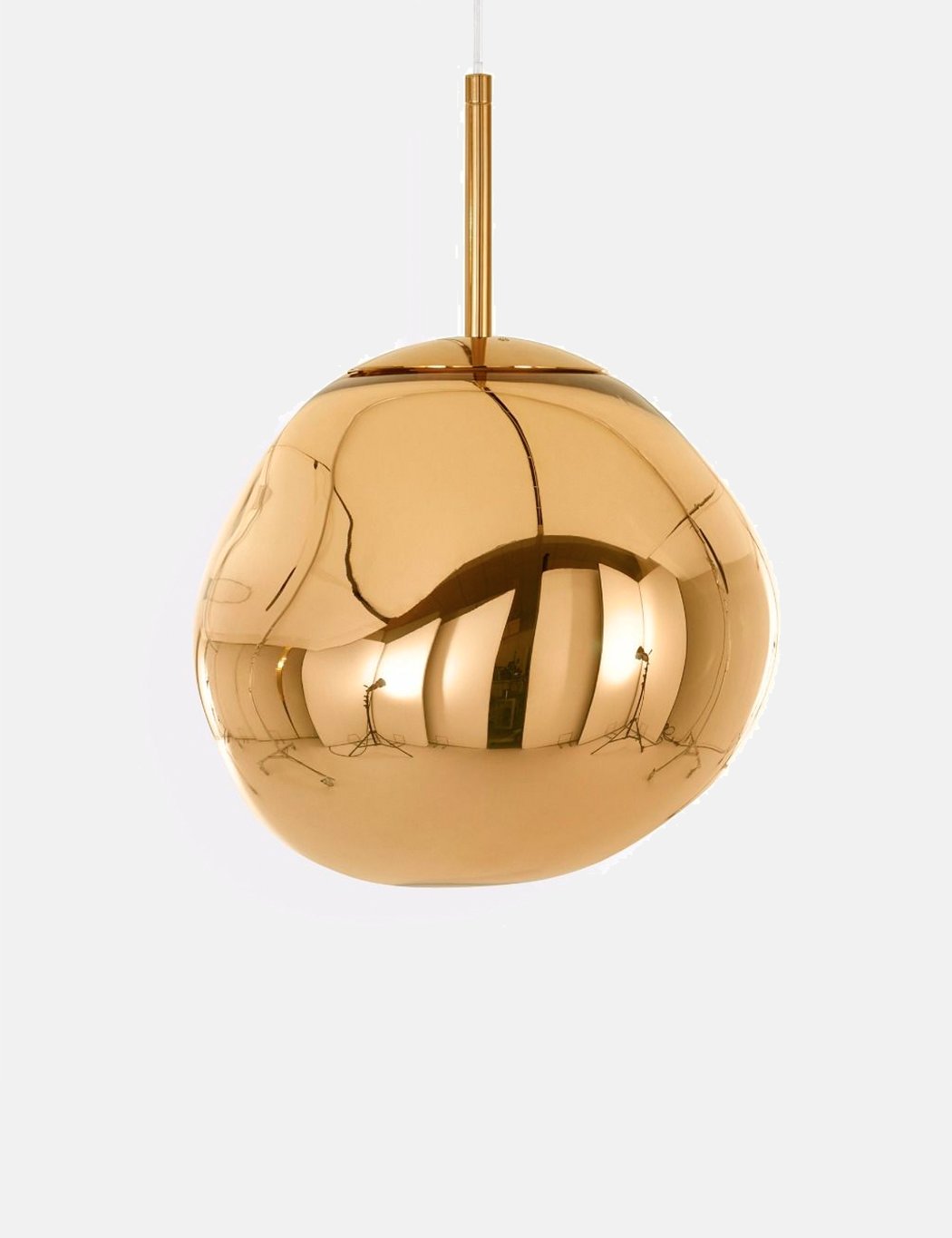 Tom Dixon Melt Mini Pendant LED Light Gold Garmentory