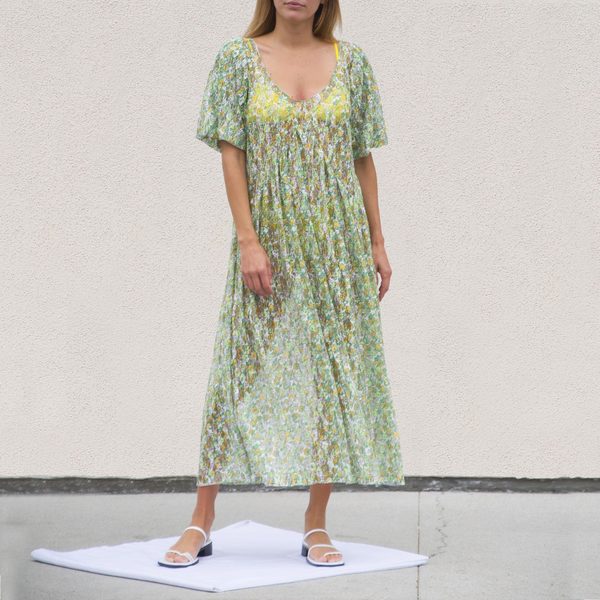Collina Strada Princess Mariposa Dress - Green Garden Lace | Garmentory