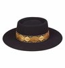 unisex Lack of Color The Lolita Hat - Black - Thumbnail 3