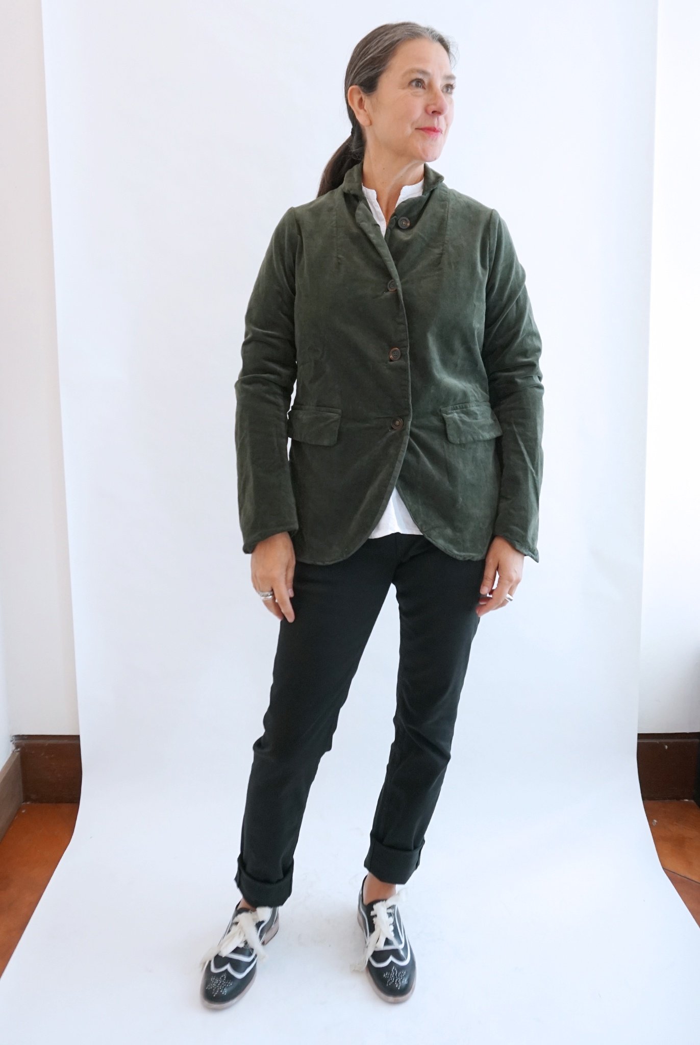 H+ Hannoh Wessel Jacobine Jacket - Green | Garmentory